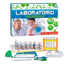 Jogo Infantil Educativo Laboratório Química 40 Experiências - NIG Brinquedos