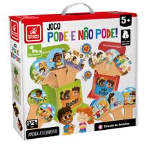 Jogo Infantil Educativo Pode e Não Pode Madeira