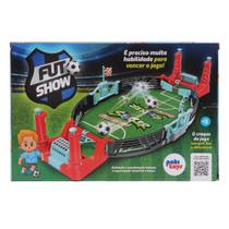 Jogo Infantil Futebol De Mesa Futshow C/ Botão Pakitoys 4000 - Paki Toys