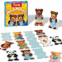 Jogo Infantil Interativo Ravensburger Teddy Mix & Match