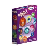 Jogo Infantil Memória das Emoções Divertidamente 2 Big 32 Peças Xalingo - 11254 Jogo Infantil Memória das Emoções Divertidamente 2 Big 32 Peças Xalingo - 11254