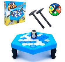 Jogo Infantil Mini Mesa Quebra Gelo Pinguim Numa Fria Brinquedo Divertido Criança Jogo Infantil Mini Mesa Quebra Gelo Pinguim Numa Fria Brinquedo Divertido Criança