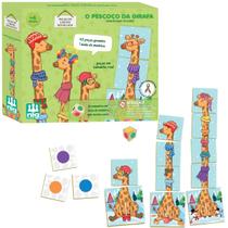 Jogo Infantil O Pescoço da Girafa Brinquedo Educativo com 43 Peças Jogo Infantil O Pescoço da Girafa Brinquedo Educativo com 43 Peças