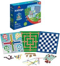 Jogo Infantil Passatempo 6 em 1 Xalingo Jogo Infantil Passatempo 6 em 1 Xalingo