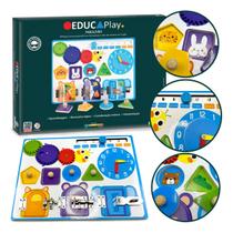 Jogo Infantil Pedagógico Montessori Polibrinq BDM27