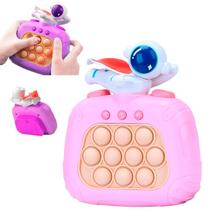 Jogo Infantil Pop-It Eletrônico 4 Modos de Jogo 50 Níveis Portátil