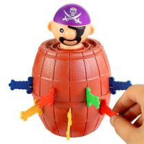 Jogo Infantil Pula Pirata Pequeno Brinquedo Clássico