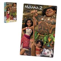 Jogo Infantil Quebra Cabeça Princesa Moana 2 Disney 100 Pçs Jogo Infantil Quebra Cabeça Princesa Moana 2 Disney 100 Pçs