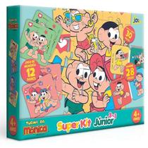 Jogo Infantil Super Kit Junior Turma da Monica - Toyster