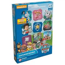 Jogo Infantil Supermemória Patrulha Canina 108 Cartelas - Grow 3642 Jogo Infantil Supermemória Patrulha Canina 108 Cartelas - Grow 3642