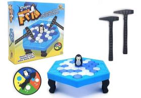 Jogo Infantil Tabuleiro Pinguim Picareta Quebra Gelo - Art Brink