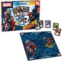 Jogo Infantil Tabuleiro Rank Marvel Universe 1216 Elka