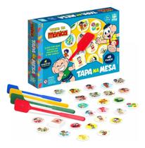 Jogo Infantil Tapa Na Mesa Turma Da Mônica Brinquedo De Mesa Crianças +5 Anos - NIG