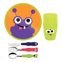 Jogo Infantil Tramontina Lirous Colorido 05 Peças