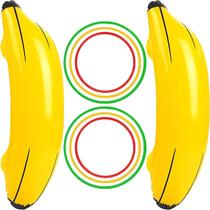 Jogo inflável de banana Ring Toss Party Jishi Bachelorette Party