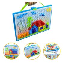 Jogo Inteligente Lógica brinquedo Educativo Montessori 296pc