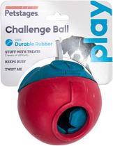 Jogo Inteligente p/ Cães Bola Recheável Challenge Level Ball