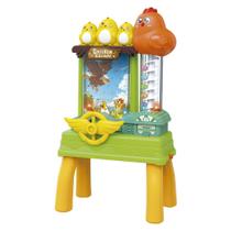 Jogo Interativo C/ Som Galinha Pega Bolinha - Dm Toys