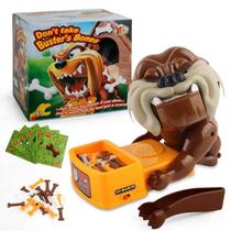 Jogo Interativo Divertido De Brincadeira Para Crianças Com Osso De Mastigar Bulldog Não Pegue Os