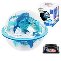 Jogo interativo do labirinto da bola do enigma 3d com o melhor jogo de quebra-cabeça do presente