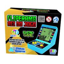 Jogo interativo eletrogame fliperama 4 cores rei do jogo