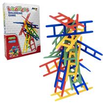 Jogo interativo escada equilibrista caiu perdeu 20 peças Jogo interativo escada equilibrista caiu perdeu 20 peças