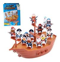 Jogo Interativo Para Crianças Se Segura Pirata - Coordenação - Ark Toys