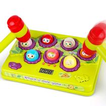 Jogo interativo Pound a Mole BAODLON com 2 martelos macios Jogo interativo Pound a Mole BAODLON com 2 martelos macios