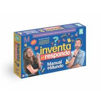 Jogo Inventa ou Responde Manual do Mundo Nig Brinquedos 1641 Jogo Inventa ou Responde Manual do Mundo Nig Brinquedos 1641
