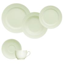 Jogo Jantar Chá 20 Peças Verde Chevron Germer Porcelanas Jogo Jantar Chá 20 Peças Verde Chevron Germer Porcelanas