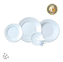Jogo Jantar e Chá 40 Peças Pomerode Porcelana Schmidt 8 Lugares Jogo Jantar e Chá 40 Peças Pomerode Porcelana Schmidt 8 Lugares