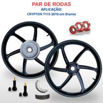 Jogo Jante Yamaha Crypton 115 2010 2016 Fabreck Premium Jogo Jante Yamaha Crypton 115 2010 2016 Fabreck Premium