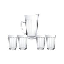 Jogo Jarra Americano 1,2 L + Copos Americano 345ml Kit 4 Un