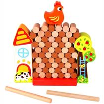 Jogo jenga fazenda