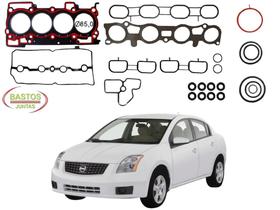 Jogo junta cabeçote bastos nissan sentra 2.0 2008 a 2013