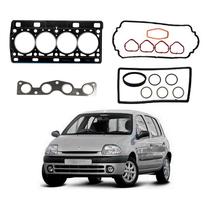 Jogo Junta Cabeçote Clio 1.0 16v Gasolina 2001 A 2002 Jogo Junta Cabeçote Clio 1.0 16v Gasolina 2001 A 2002