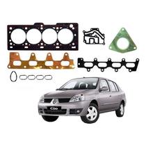Jogo Junta Cabeçote Clio Sedan 1.6 16v 2003 A 2009 Jogo Junta Cabeçote Clio Sedan 1.6 16v 2003 A 2009