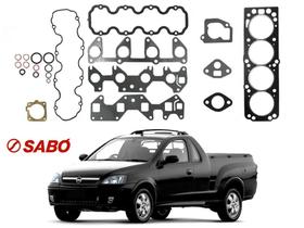 Jogo junta cabeçote sabó chevrolet montana 1.8 2003 a 2010