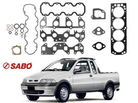 Jogo junta cabeçote sabo fiat strada 1.8 2003 a 2004