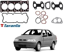 Jogo junta cabeçote taranto fiat siena 1.0 8v 1.3 8v 2001 a 2004