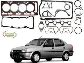 Jogo junta motor bastos ford fiesta street sedan 1.6 2000 a 2004