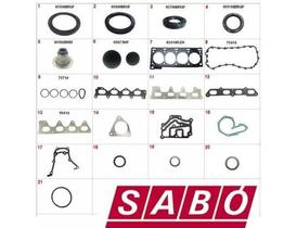Jogo Junta Motor Duster Sandero Oroch Grandtour Scenic 2.0 16V F4r 80414 - SABO