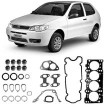 Jogo Junta Motor Fiat Palio Siena Uno 1.0 1.3 8V 2000 a 2022 Completo Metal Leve JRMR2463/4