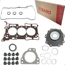 Jogo Juntas Do Motor de Fibra C/ Retentor Original Sabó Ford Ecosport Ka 1.5 12v Dragon 2017 A 2022