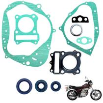 Jogo Juntas Motor completa com Retentores Suzuki Intruder 125 2002 a 2016 Jogo Juntas Motor completa com Retentores Suzuki Intruder 125 2002 a 2016