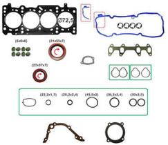 Jogo Juntas Motor Siena 2007 a 2021 Bastos 141086PKR