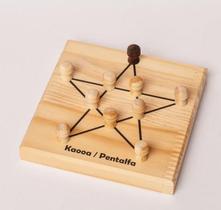 Jogo Kaooa Pentalfa em Madeira Jogo Kaooa Pentalfa em Madeira