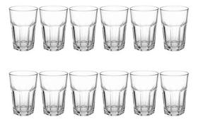 Jogo Kit 12 Copos Vidro Grosso Suco Água Drink Cerveja 310ml