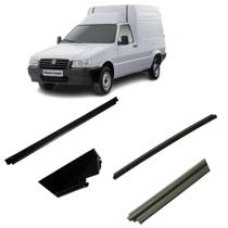 Jogo Kit 2 Pestana Vidro Externa Direita Esquerda Fiorino - UN / 2 F103 Jogo Kit 2 Pestana Vidro Externa Direita Esquerda Fiorino - UN / 2 F103