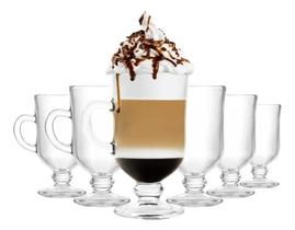 Jogo Kit 6 Canecas Xícara Nespresso Vidro Café Capuccino Jogo Kit 6 Canecas Xícara Nespresso Vidro Café Capuccino